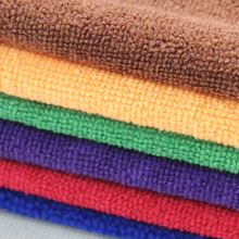 30*60厘米高低毛经编超细纤维童巾 吸水去污柔软易洗 400gsm