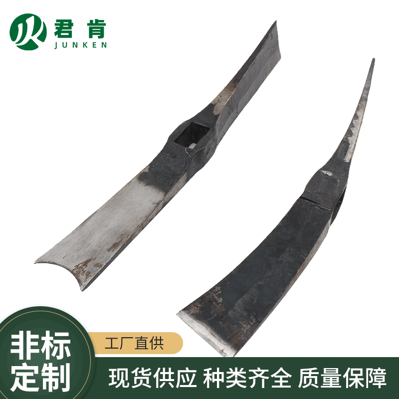 厂家批发工艺锻打弹簧钢两用锄头挖笋锄挖药锄锄斧两头斧毛竹斧