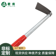 厂家批发锰钢红套长柄小锄头园林园艺种花小锄头除草种菜梅花new