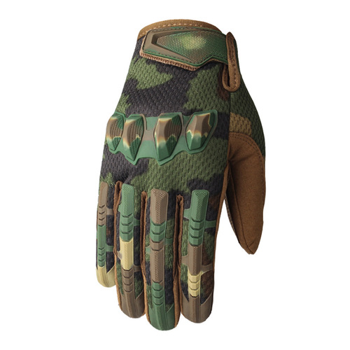 Cross-border special forces outdoor sports tactical gloves anti-slip touch screen wear-resistant men's full finger climbing rock biking gloves