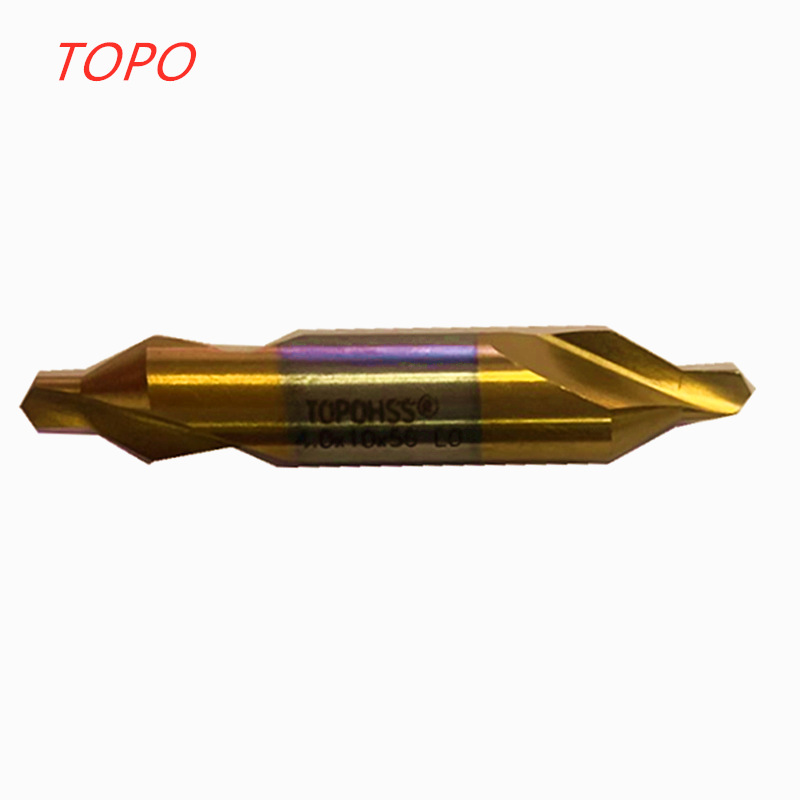 拓普3MM/2.5MM/2.0MMA型含钴M35材料镀钛超硬批发销售 中心钻