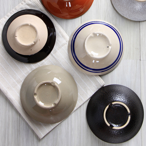 Home Ceramic Meicai Kouchou Bowl Old Style Commercial Steam Bowl High Temperature Retro Clay Wine Bowl Hot Pot Dish Bowl Rice Bowl