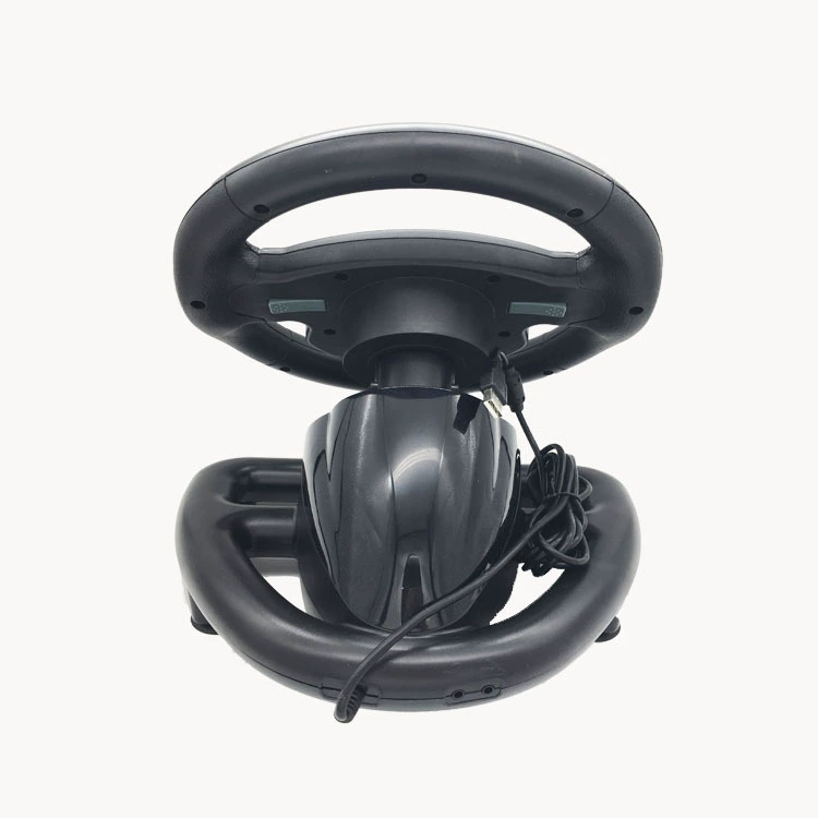 Factory sales X-One/PC two-in-one game steering wheel vibration PS2 computer