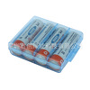 High and Transparent Battery Box No. 7 battery box AA/AAA 5 battery storage box 14500 battery box