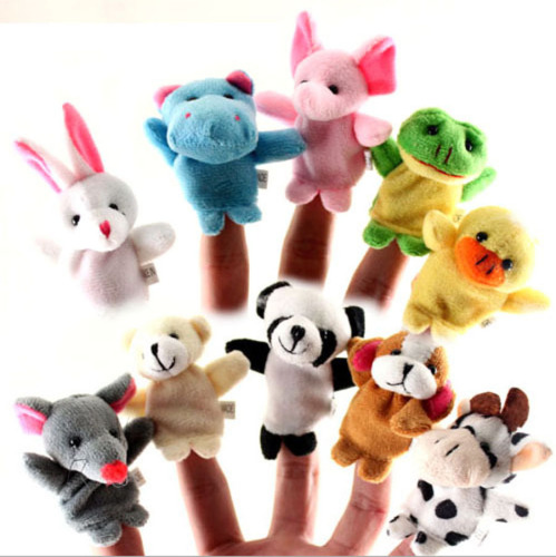 Supply baby toy finger puppet_Love Family finger puppet_Doll