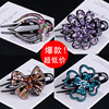 Shampoo, hair accessory, hairgrip, hairpins, big crab pin, South Korea, wholesale, flowered