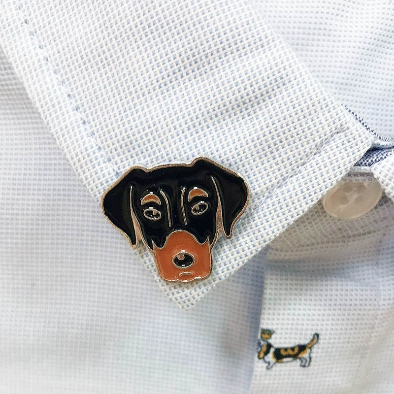 Metal brooch lapel pin, universal decorations for men and women, pet, Birthday gift