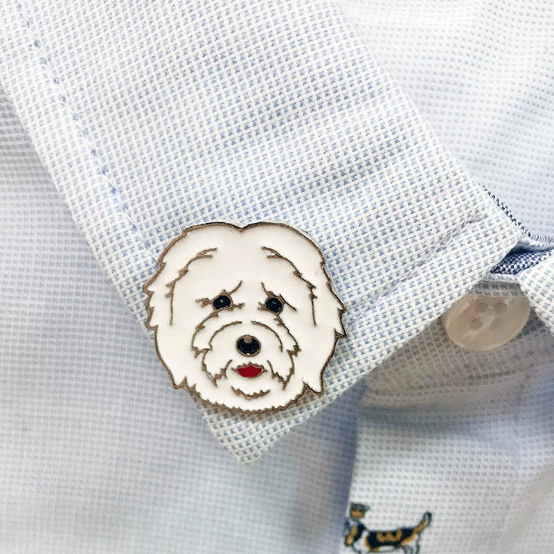 Metal brooch lapel pin, universal decorations for men and women, pet, Birthday gift