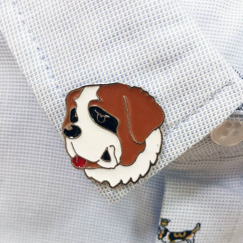 Metal brooch lapel pin, universal decorations for men and women, pet, Birthday gift