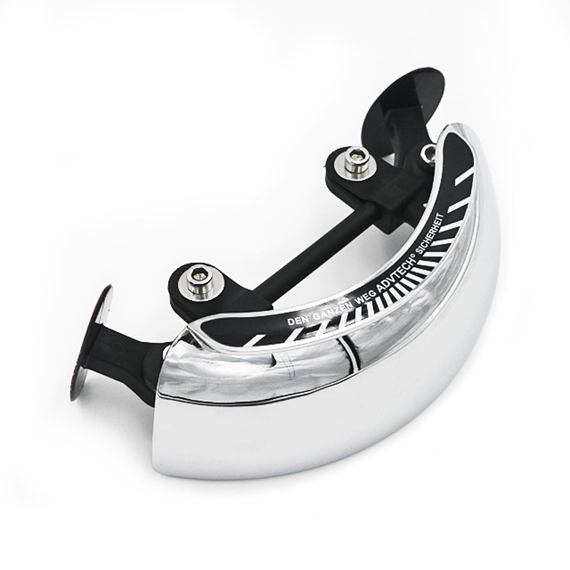 FLYQUICK transfronterizo e-commerce 180 ° Gran Angular motocicleta parabrisas gran espejo retrovisor auxiliar espejo retrovisor