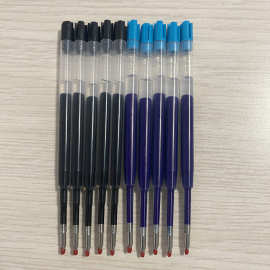 帆莱现货424塑料水笔芯 G2金属圆珠笔替换笔芯金属签字笔中性笔芯