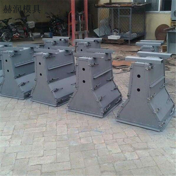 赫润隔离墩模具 防撞墙模具 防撞墩模具 水泥墩模具 AB墙防撞模具