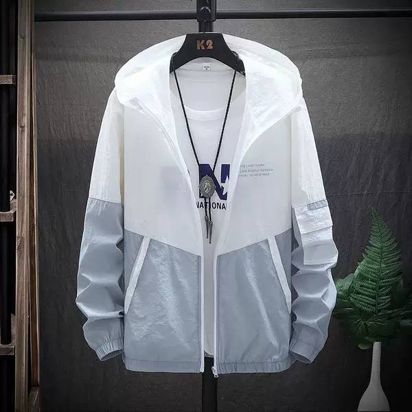 Directly from the Manufacturer: Sun Protection Clothing for Men and Women, Hooded, Breathable, Skin-Friendly Windbreaker, Sunshade, Outdoor, with Logo Printing, One-Piece Dropshipping