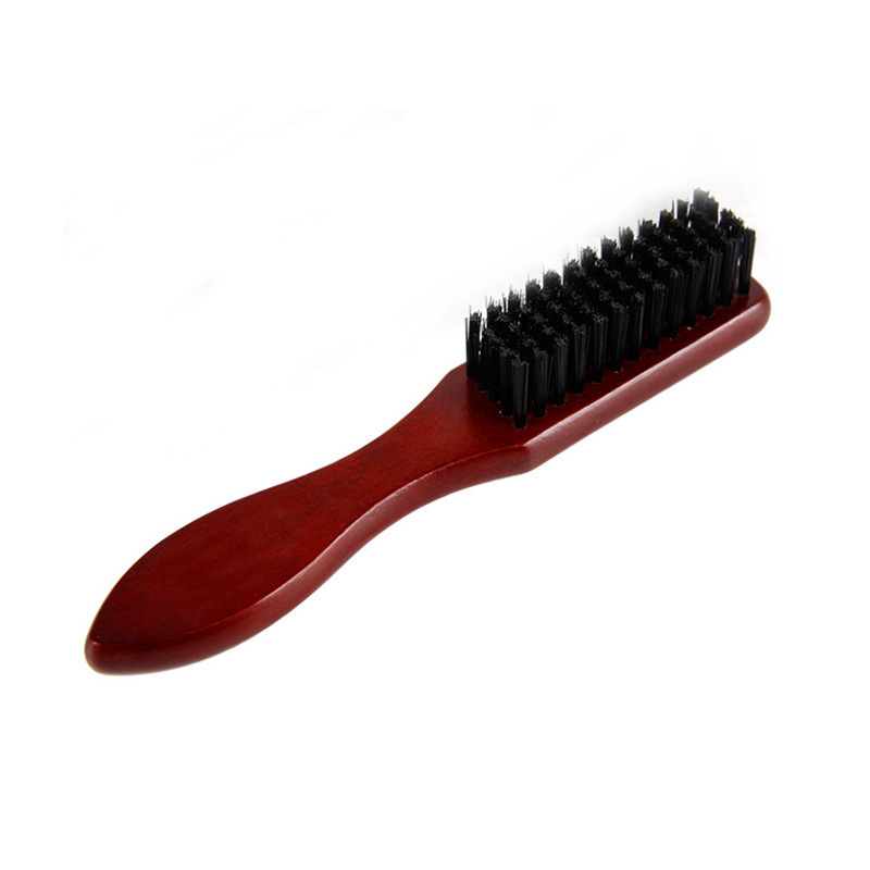 Manufacturer Wholesale Men's Beard Styling Brush Bamboo Handle Boar Bristle Care Cleaning Broken Hair Sweeping Brush