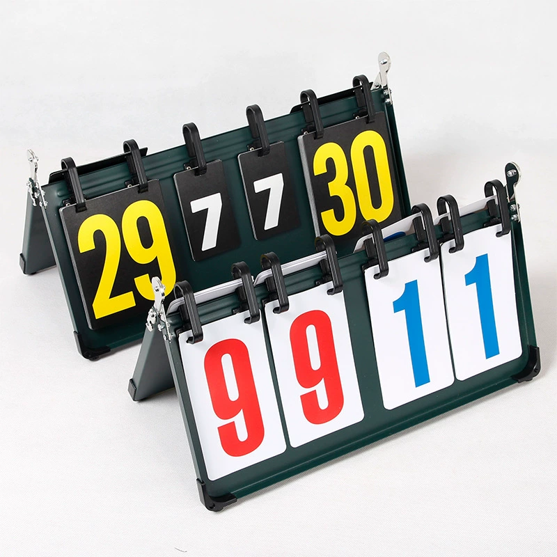 Direct factory sale new Whale double-sided scoreboard for table tennis matches, multifunctional folding score display