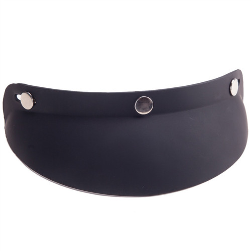 ZR-207 Asian black visor retro helmet three-button motorcycle helmet visor Harley helmet visor visor
