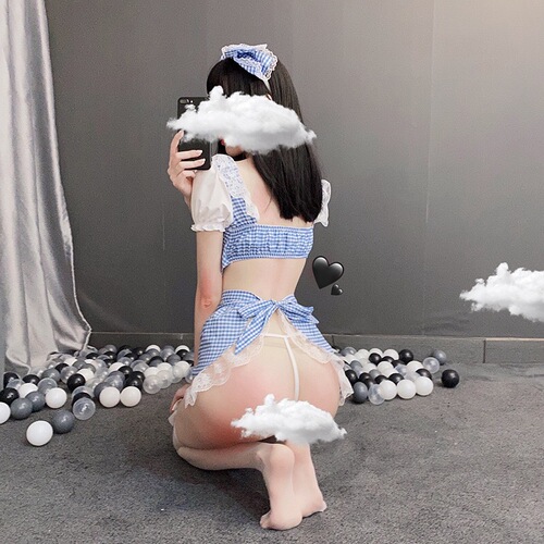 Factory direct supply of new passionate maid uniform suit, Internet celebrity shooting, sexy underwear, game clothing, one piece drop shipping