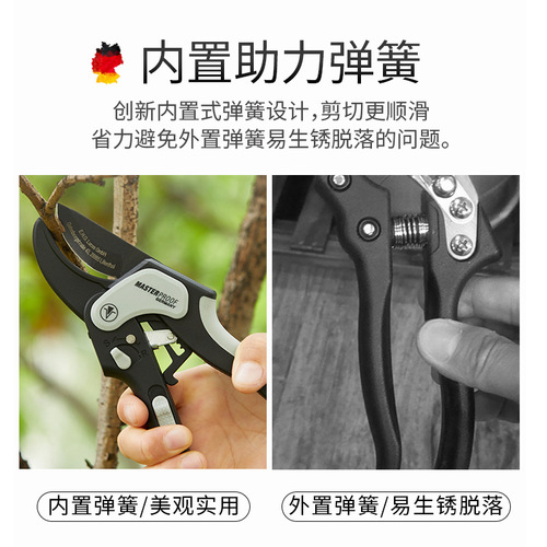 Germany (MASTERPROOF) MASTERPROOF garden shears, garden shears, pruning shears, fruit tree shears, fence shears, scissors