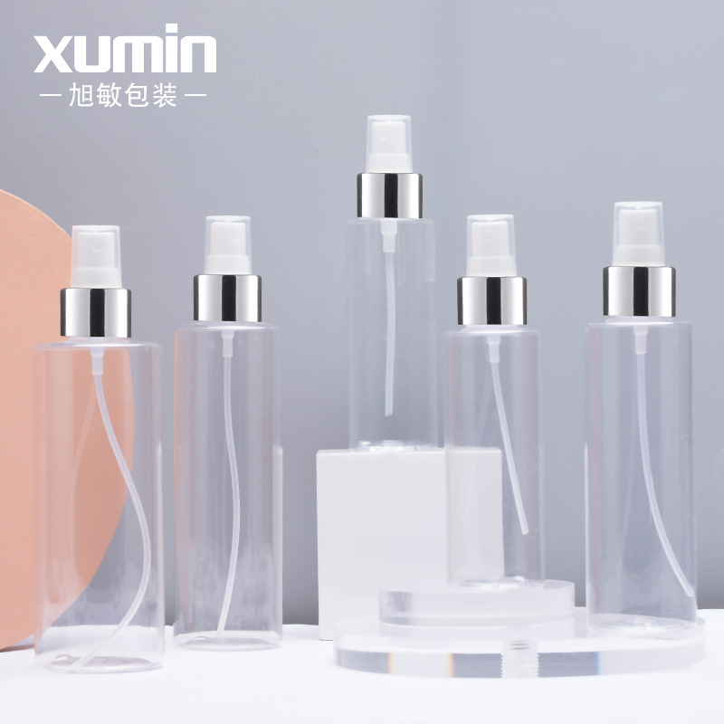旭敏100/120/150/200/250ML透明喷雾瓶 纯露瓶化妆品爽肤水分装瓶