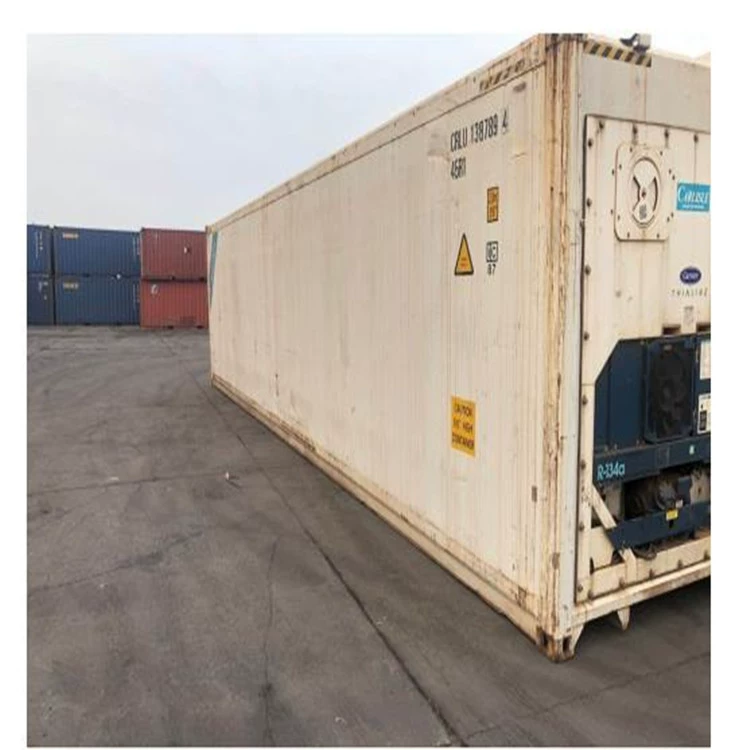 Б/у рефрижераторные контейнеры могут быть охлаждены и могут быть экспортированы в Россию.