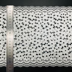 New 22cm Five-Petal Flower Lush Elastic Lace Edge Bra and Panties Wedding Sleepwear Set Can Be Customized