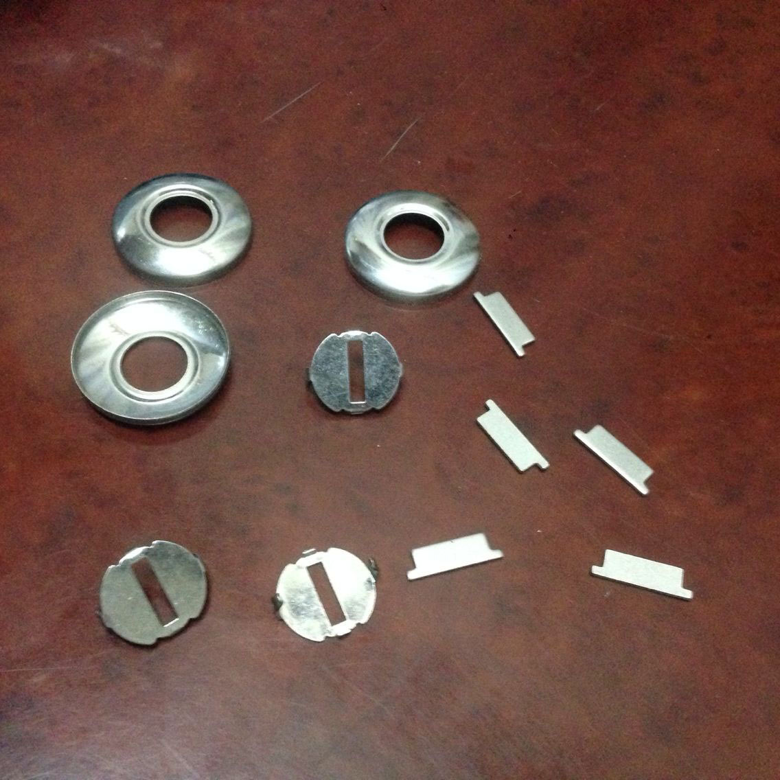 供应汽车门锁盖 锁芯 铜锁盖 不锈钢锁盖