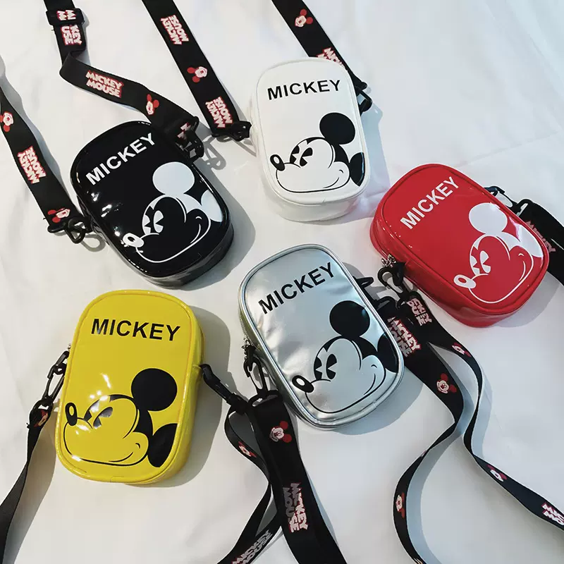 儿童卡通手机包亲子包包可爱印花斜跨包新款时尚洋气小孩装饰包