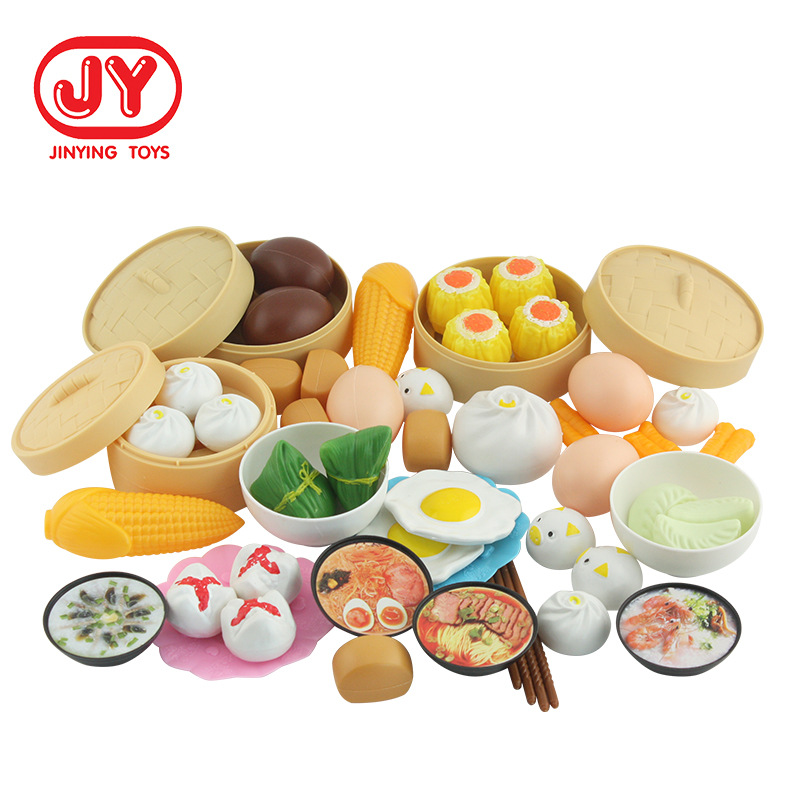 Casa de juego postre cocina simulación juguete DIY lujo chino y occidental 84 unidades traje fábrica al por mayor