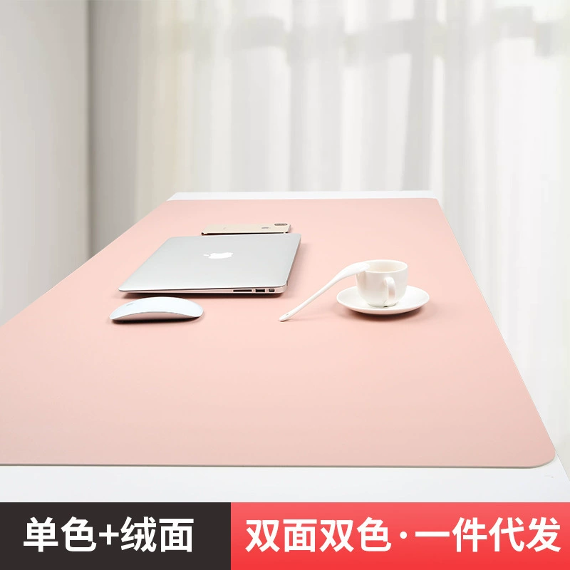 Desk Mat / Table Mouse Pad, Large Double-Sided Surface, Cork-Edge & Multiple Sizes