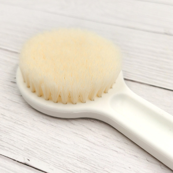 Brush for bathing soft-bristled