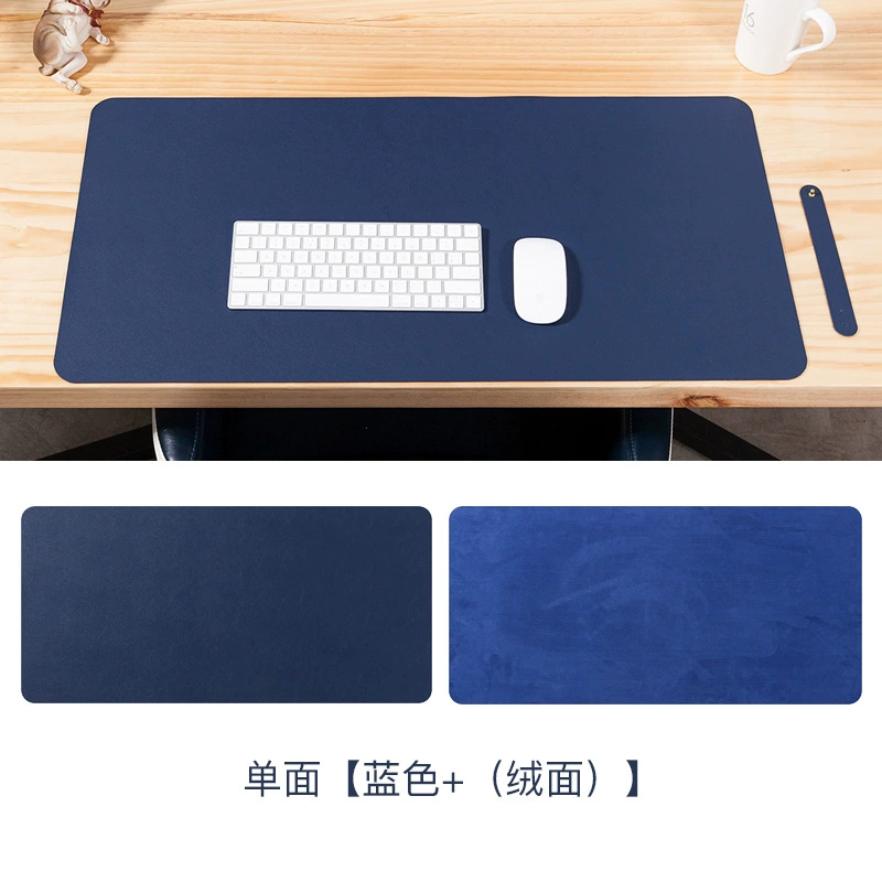 Desk Mat / Table Mouse Pad, Large Double-Sided Surface, Cork-Edge & Multiple Sizes