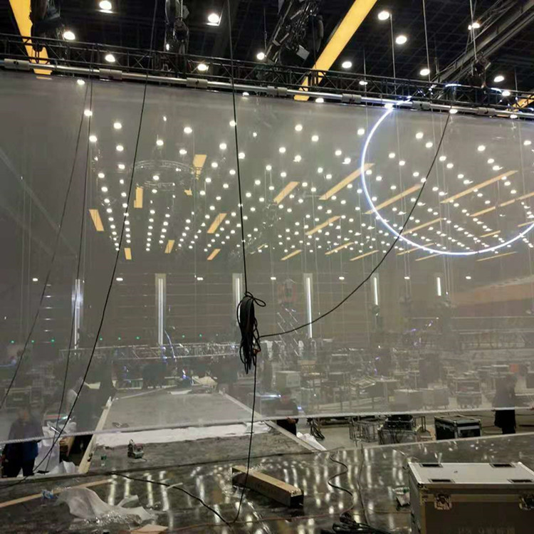 【投影纱幕】全息电动纱幕 全息投影 框架纱幕可制作各类规格批发