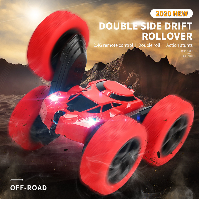 Cross-Border Double-Sided Stunt Car 360-Degree Rotating Rolling Car Children's Remote Control Toy Car Manufacturer Rolling Remote Control Car Cross-Border Double-Sided Stunt Car 360-Degree Rotating Rolling Car Children's Remote Control Toy Car Manufacturer Rolling Remote Control Car