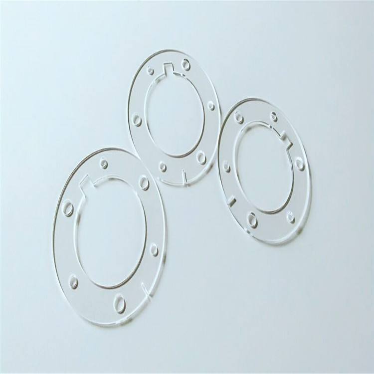 高透明视窗薄片1MMPC耐力板打孔切割加工雕刻异型件盖板透明片