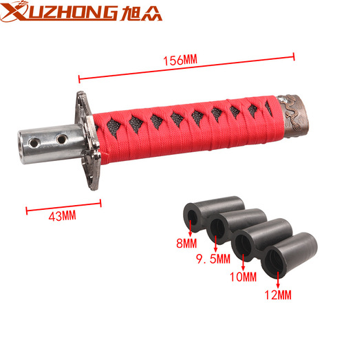 Aftermarket car modification samurai gear shift knob universal personalized gear shift knob handle 15CM short shift lever