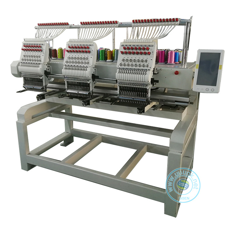 广州帝森绣机缝纫机厂 全自动电脑绣花机 电动成衣绣机帽绣平绣机