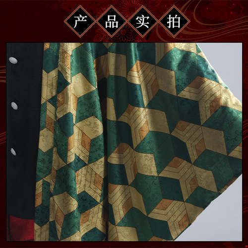 Demon Slayer: Kimetsu no Yaiba peripheral clothes anime two-dimensional haori summer dark pattern jacket Japanese style cloak clothes