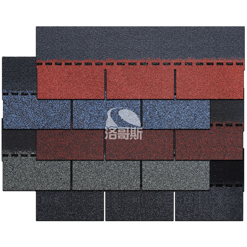 National standard single-layer standard asphalt tile colorful glass fiber tile waterproof linoleum tile Degao tile roof tile National standard single-layer standard asphalt tile colorful glass fiber tile waterproof linoleum tile Degao tile roof tile