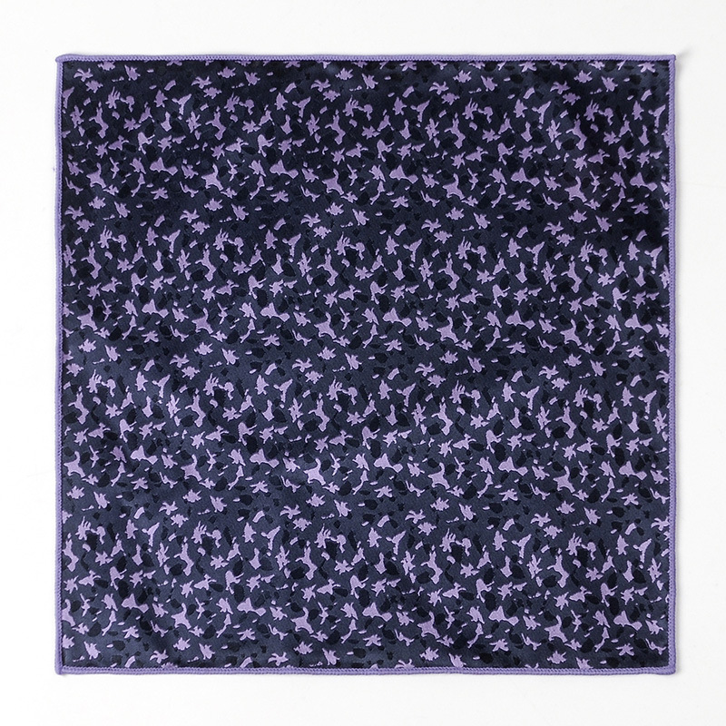 Corbata de hombre bufanda cuadrada pequeña al por mayor moda coreana de todo fósforo tendencia retro bordado patrón traje bufanda de bolsillo