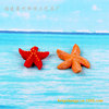 Realistic resin, props with accessories, starfish, micro landscape