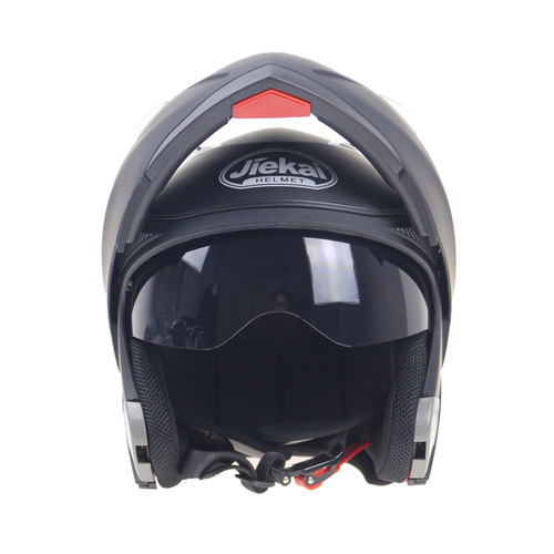 Jiekai 105 full face helmet combination helmet running helmet motorcycle helmet double lens helmet DOT certification