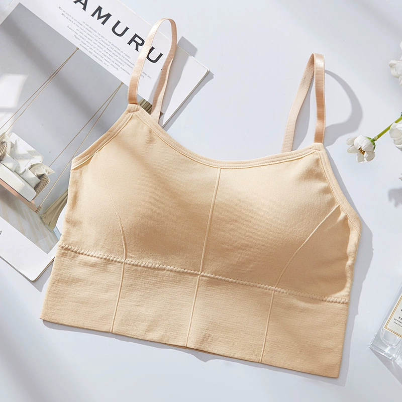 Quality underwear, wireless bra, top with cups, bra top, protective underware