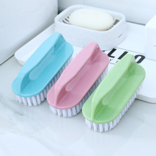 Multifunctional housework cleaning brush plastic soft hair with handle thickened laundry brush board brush shoe brush wholesale