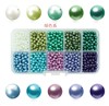 Glossy round beads from pearl, 4mm, 6mm, 8mm, Amazon
