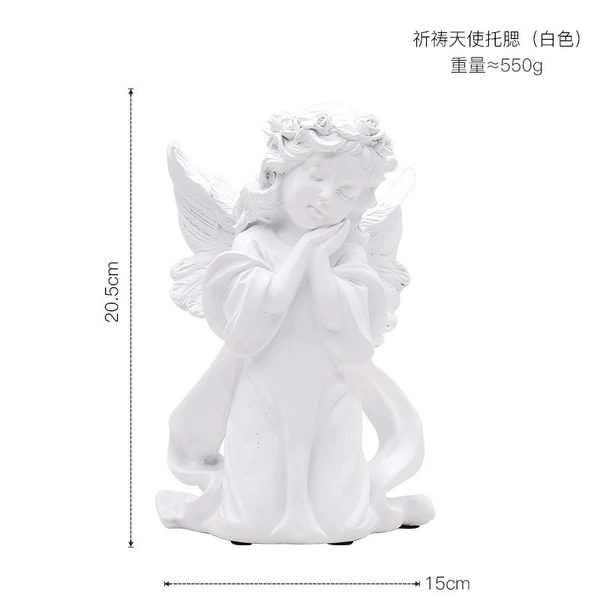 Pray that angel cheek support (white)