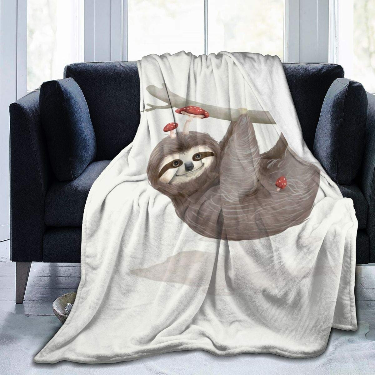Creative keep warm duvet, digital double-sided flannel sofa