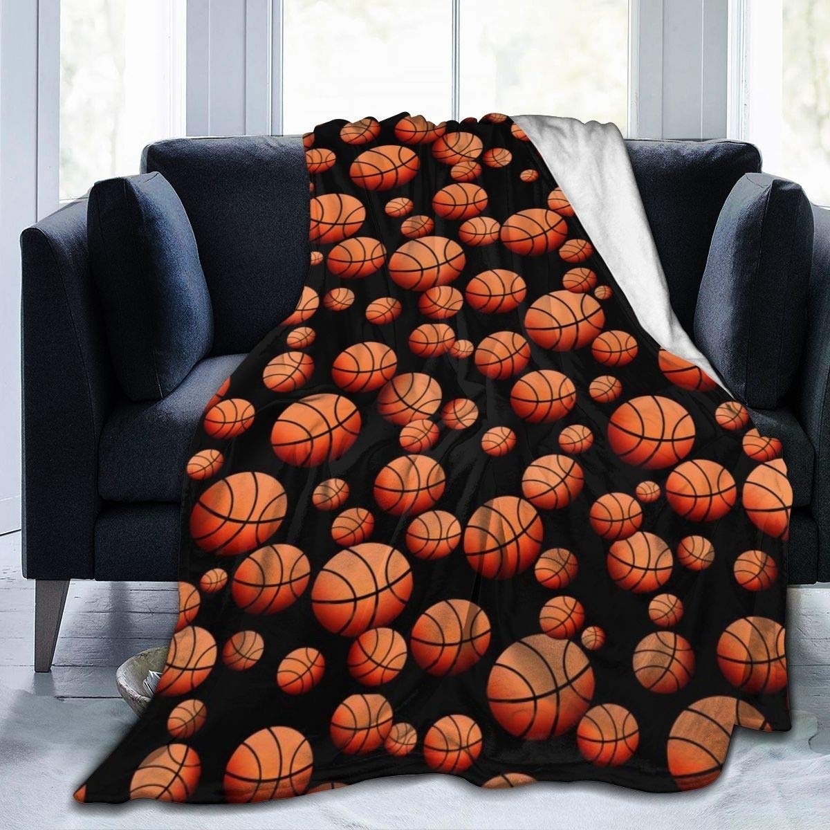 Creative keep warm duvet, digital double-sided flannel sofa