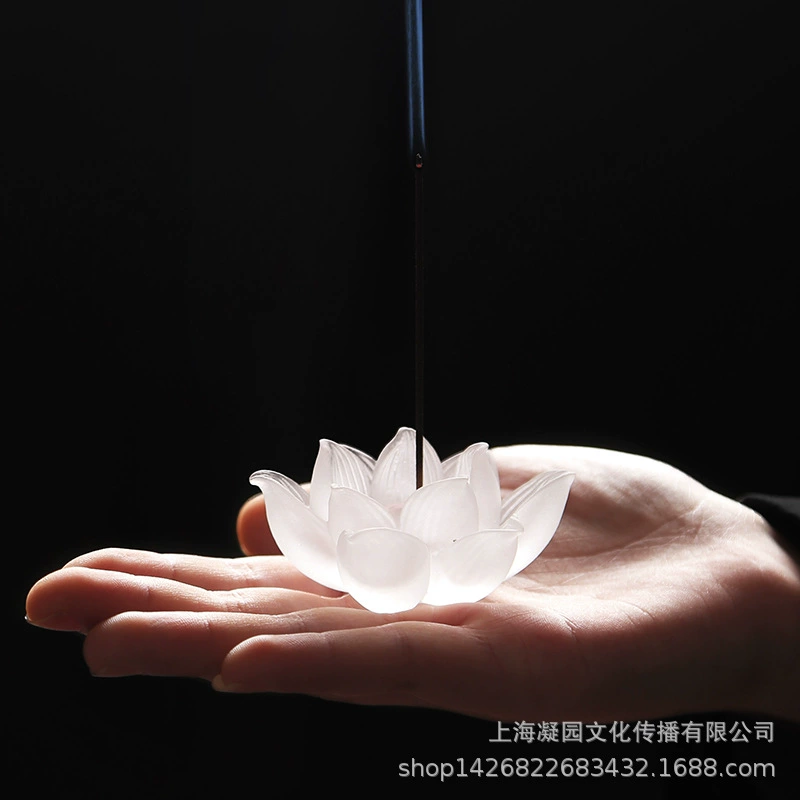 Глазурованные курильницы в японском стиле Держатель для благовоний Древний метод Украшения дзен Лотоса Ароматические горелки Домашняя бытовая линия Ароматические горелки Курильницы