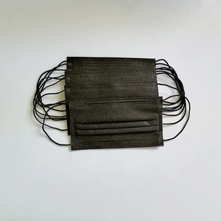 广东厂家直供一次性双层无纺布劳保工业防尘口罩 中间不含熔喷布