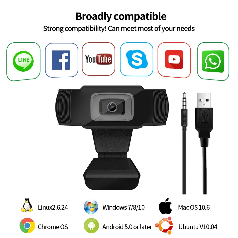Spot - без помех 1080p 720p 480p онлайн обучение USB камера живая компьютерная камера вебкам